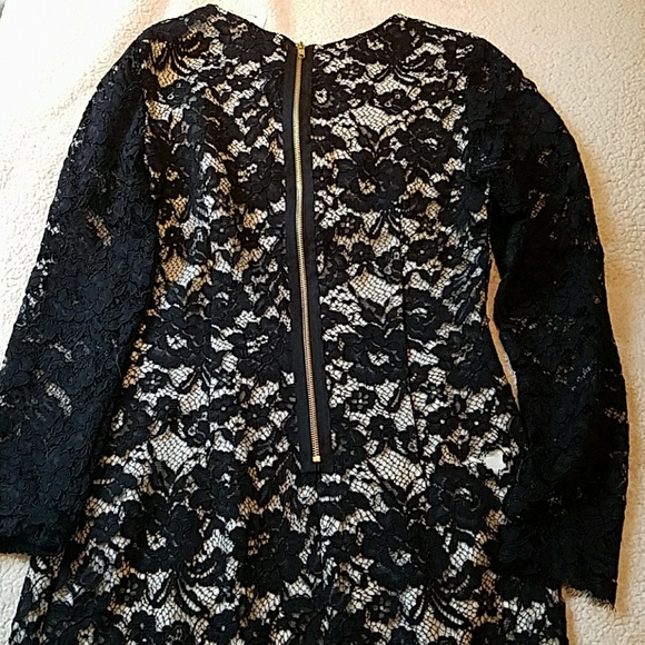 🆕️Theory Marique black lace dress size 10 - Picture 6 of 7
